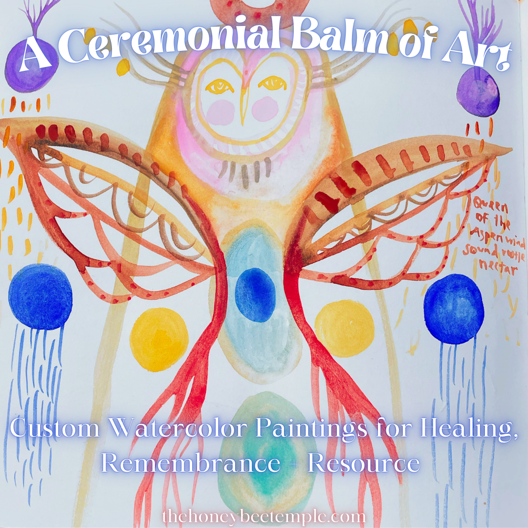 Custom Healing Painting: A Ceremonial Balm of Art