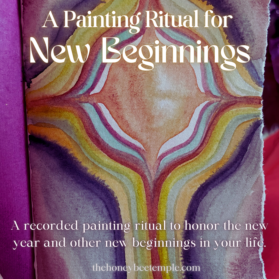 A Painting Ritual for New Beginnings