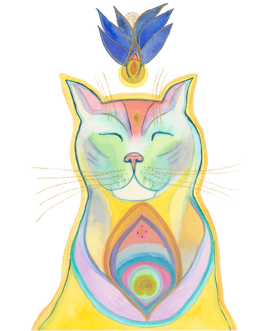 Rainbow Bridge 15 / royal heart cat