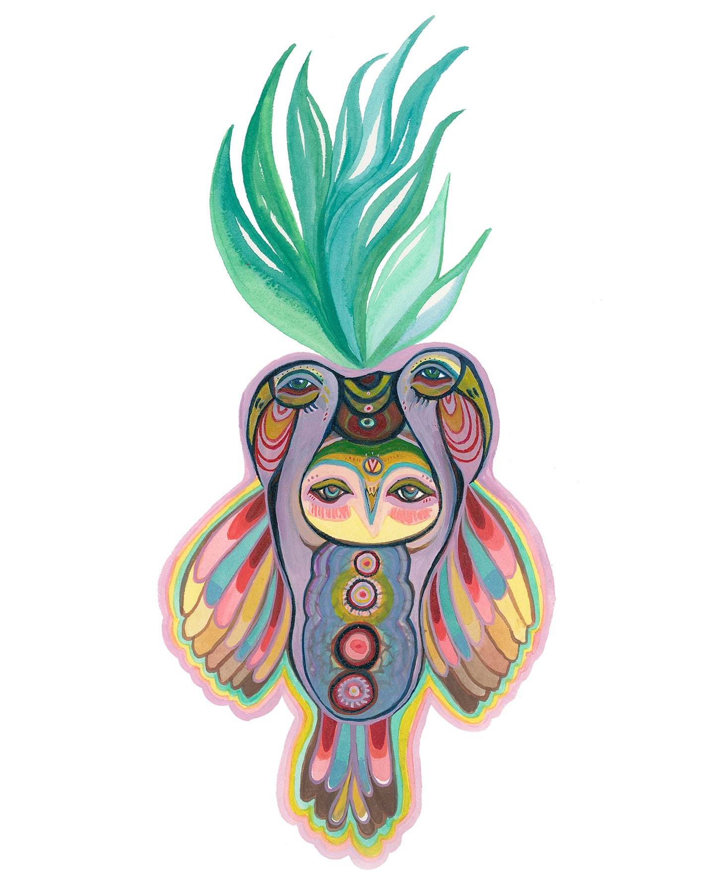 plant spirit owl and bird guides