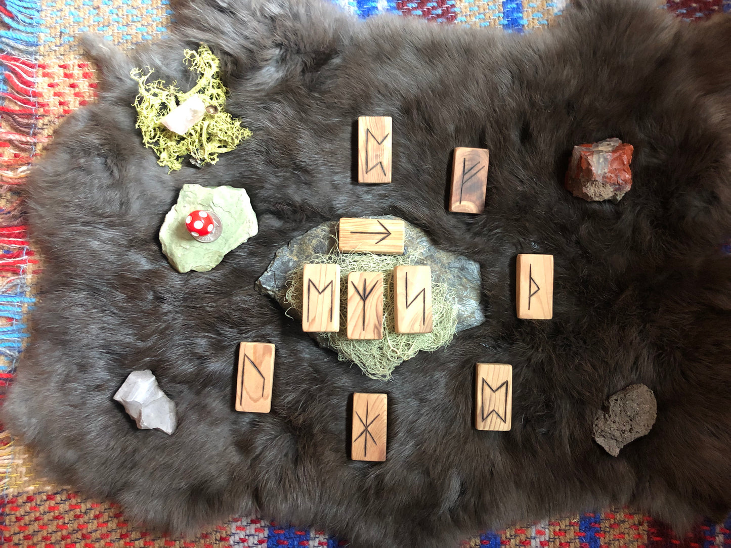 Rune Crystal Oracle Reading