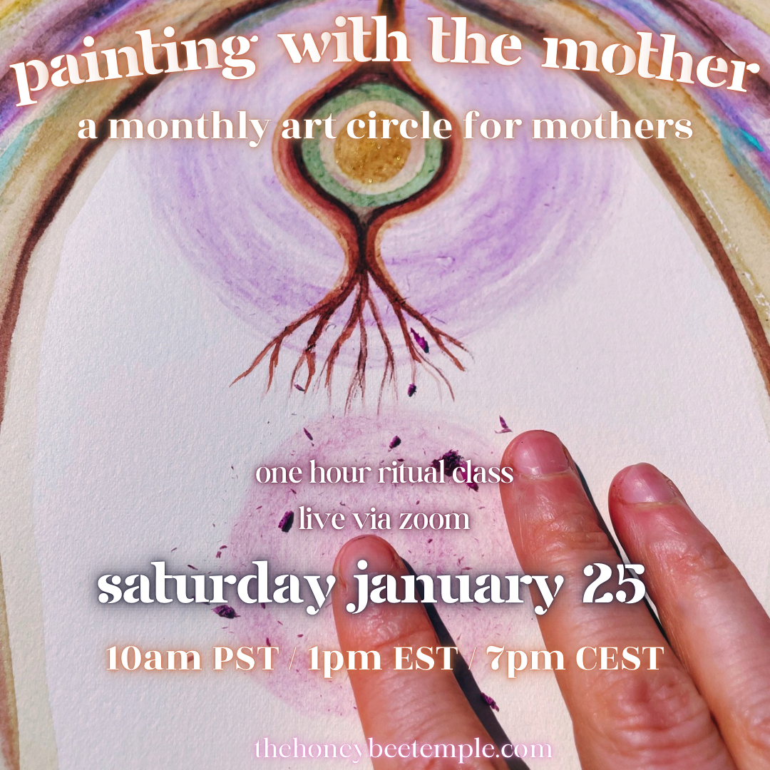 Painting with the Mother: January 25