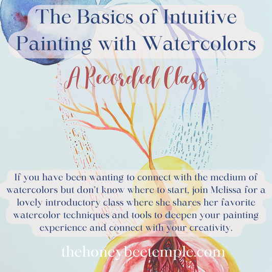 The Basics of Intuitive Painting with Watercolors 🎨 RECORDING