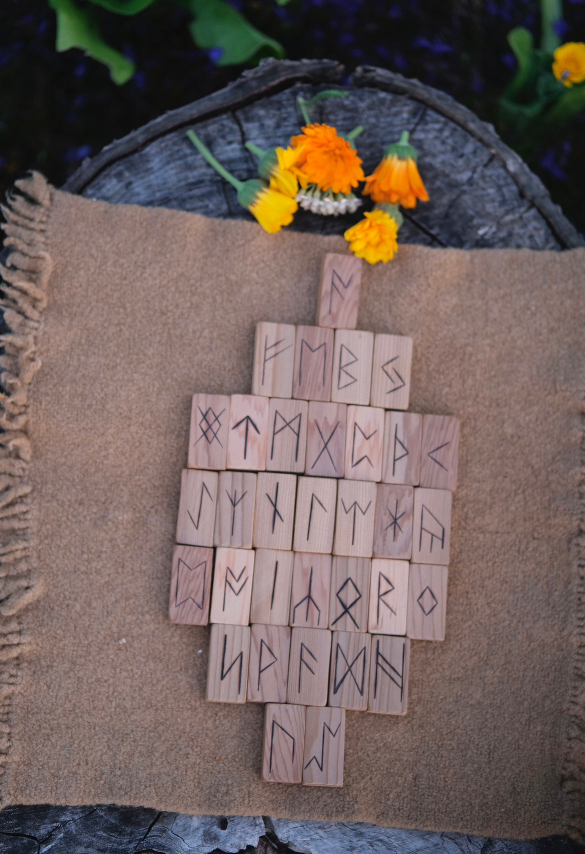 Cedar Magus Rune Set