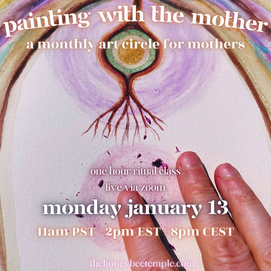 Painting with the Mother: Full Moon