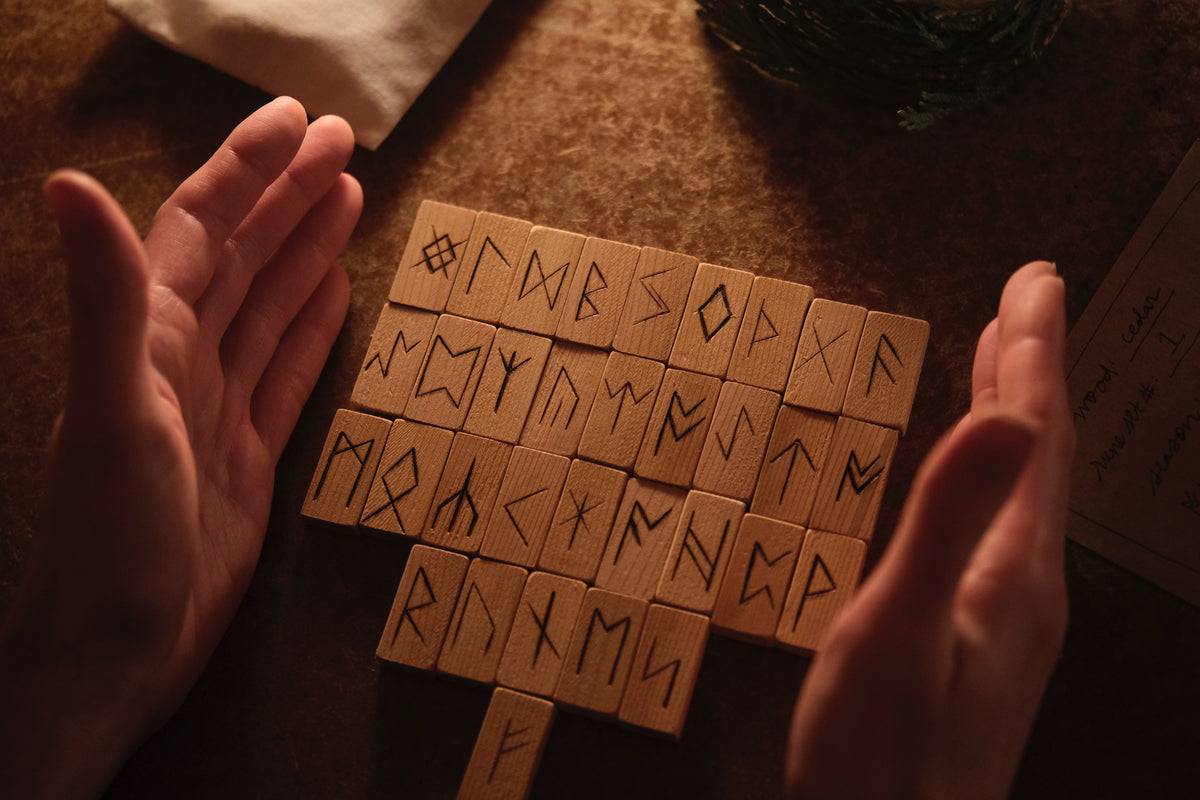 Custom Rune Set Custom Rune Set – The Honeybee Temple